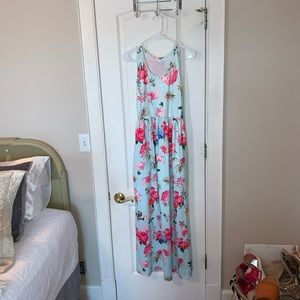 Floral maxi dress